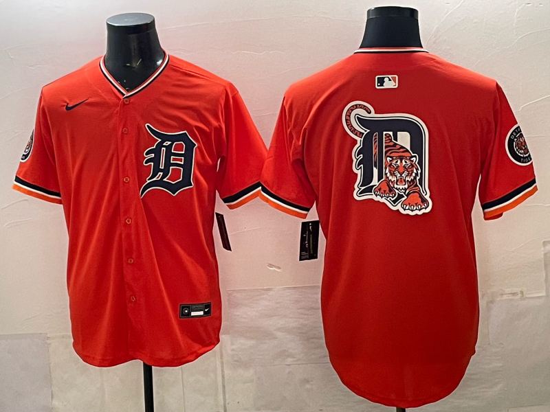 Men Detroit Tigers blank orange Game Nike MLB Jersey14006->detroit tigers->MLB Jersey